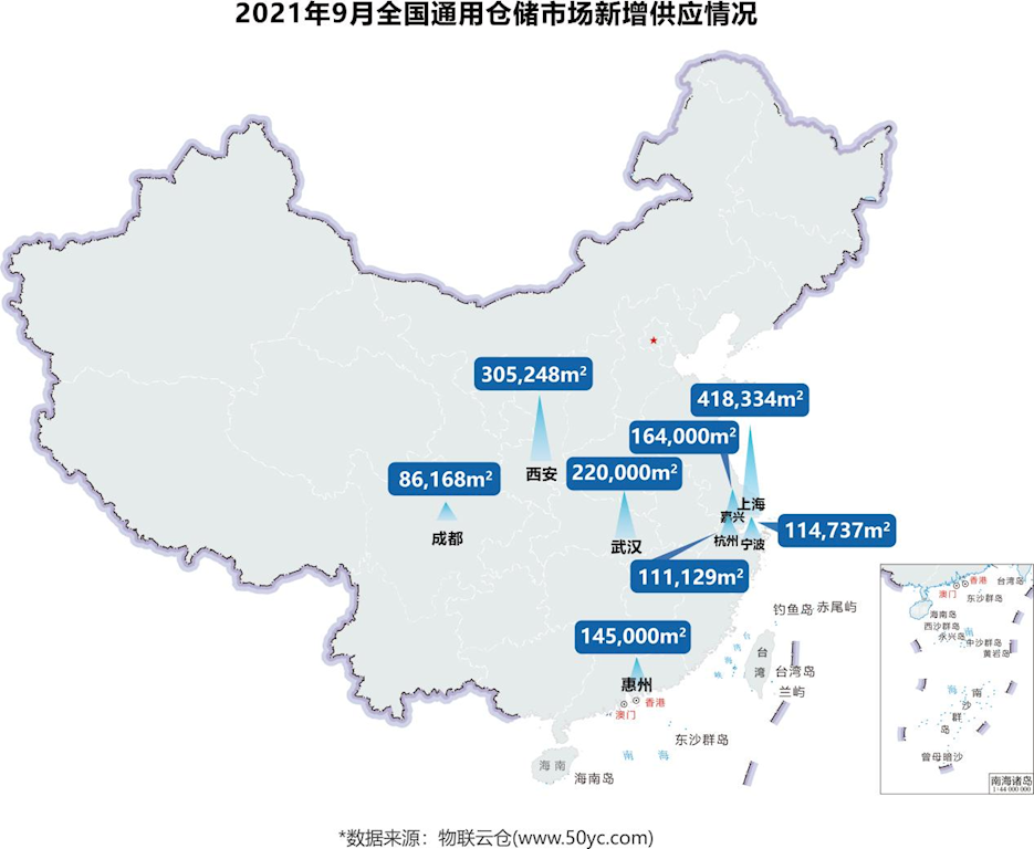 《2021年9月中国通用仓储市场动态报告》发布！