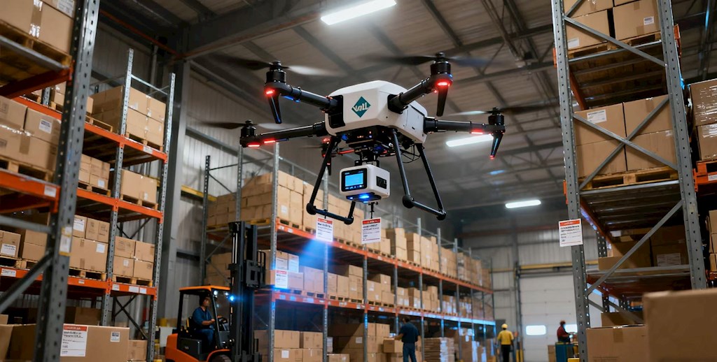 仓库管理,仓库设备,仓库无人机,库存管理,库存盘点